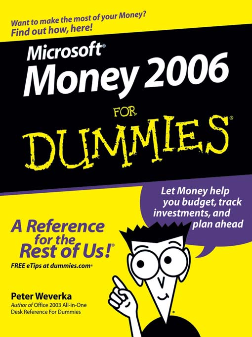 Cover image for Microsoft Money 2006 For Dummies